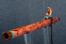 Easter Red Cedar Burl Native American Flute, Minor, Mid F#-4, #Q15A (5)